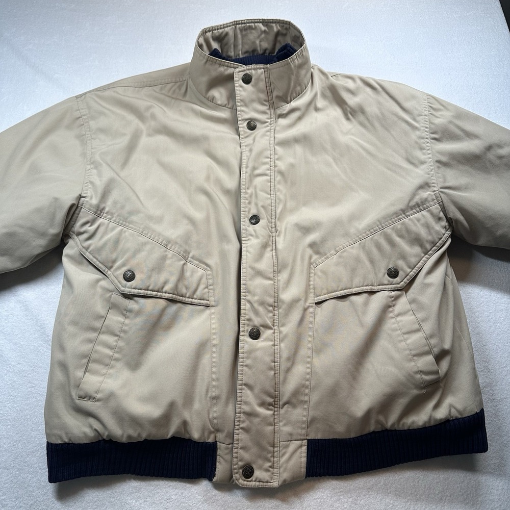 Coleman Outdoor Jacket Mens XL Beige Utility‎ Coat